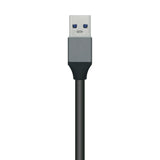 Hub de Usb 3. con 4 puertos Usb 3.0 hembra.