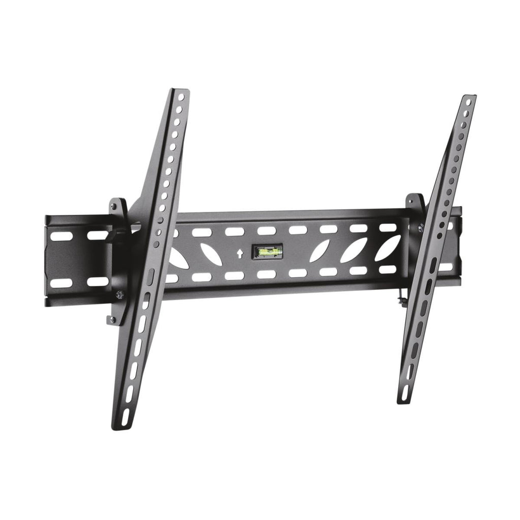 Suporte de TV fixo e inclinável para TVs de 37 a 70 polegadas em preto. 