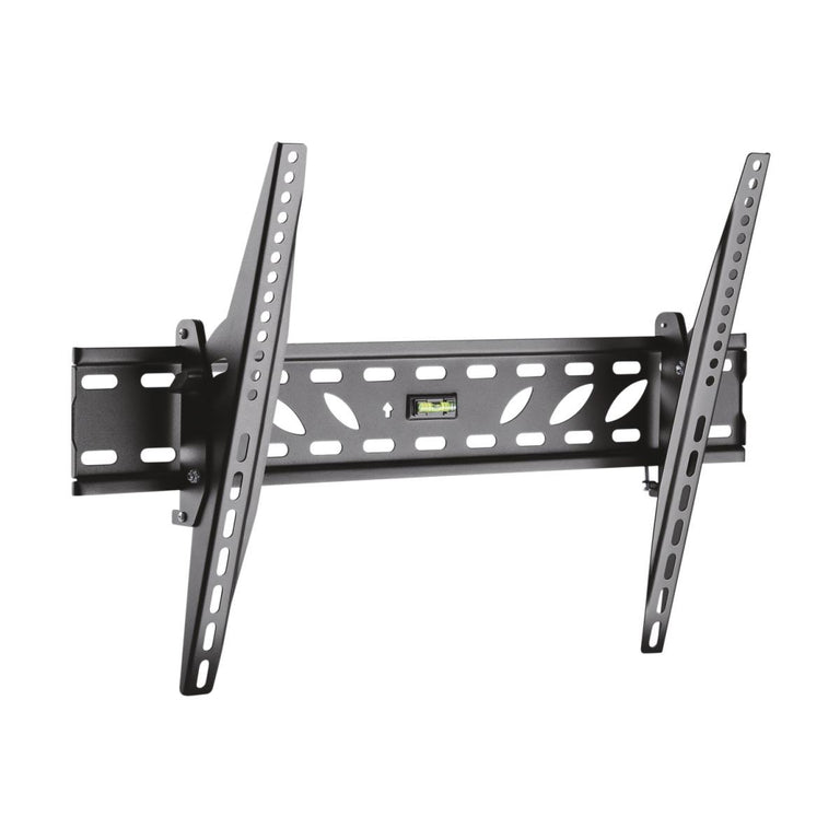 Suporte de TV fixo e inclinável para TVs de 37 a 70 polegadas em preto. 