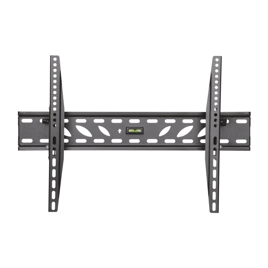 Suporte de TV fixo e inclinável para TVs de 37 a 70 polegadas em preto. 