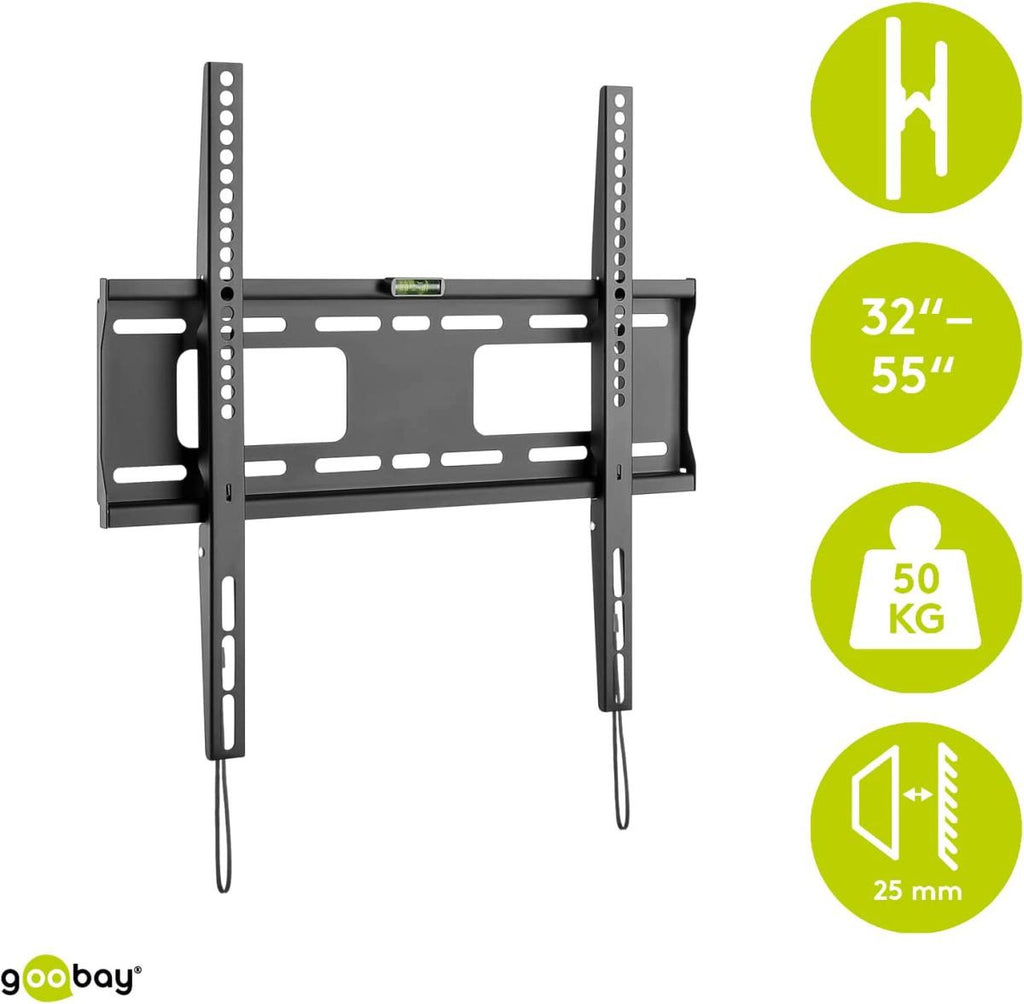 Soporte fijo de para TV de 32 a 55, soporta peso hasta 50kg