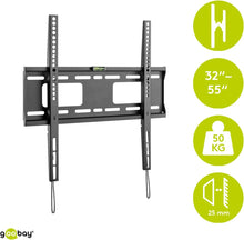 Soporte fijo de para TV de 32 a 55, soporta peso hasta 50kg
