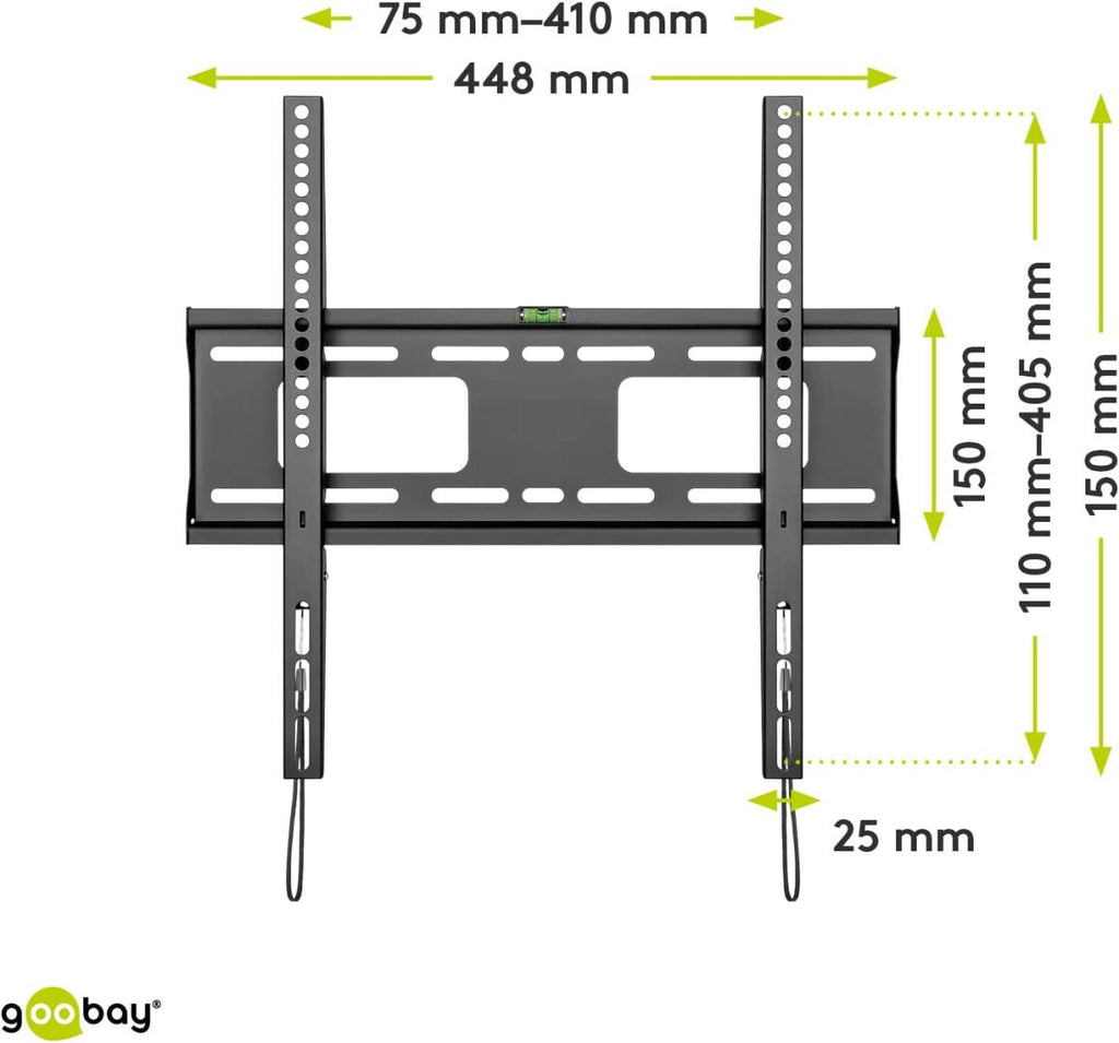 Soporte fijo de para TV de 32 a 55, soporta peso hasta 50kg
