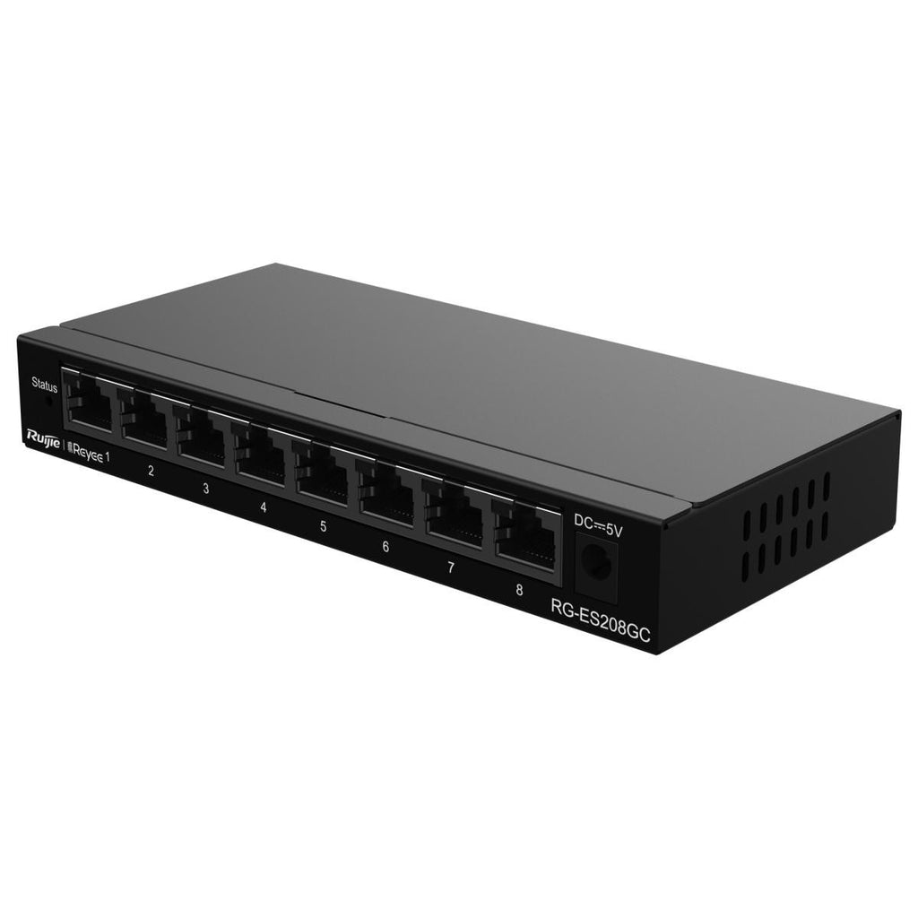 Switch Red Rj45 Switch de 8 puertos Rj45 gestionable. – TiendaCables