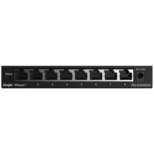 Cloud Managed Switch 8 Gigabit Ports RG-ES208GC Reyee