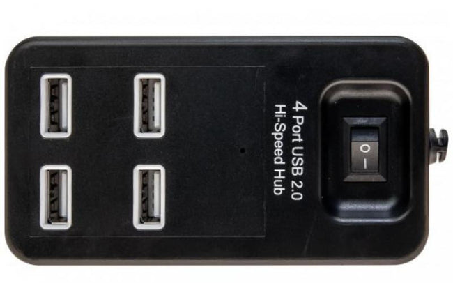 4 Port USB 2.0 HUB with Switch