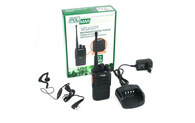 POLMAR WORK-4-V77 Walkie free use WITHOUT LICENSE Polmar Work-4 V77