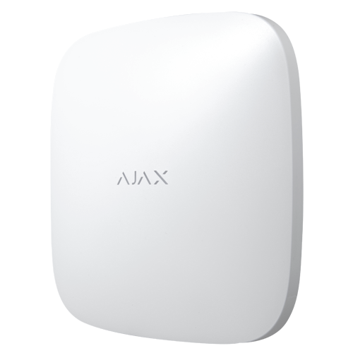 Painel de Controlo de Simulação Ajax Hub Branco