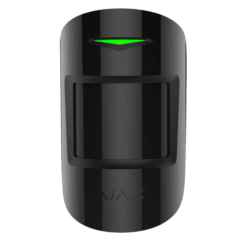AJAX black alarm kit with 3 motion sensors, keyboard and siren