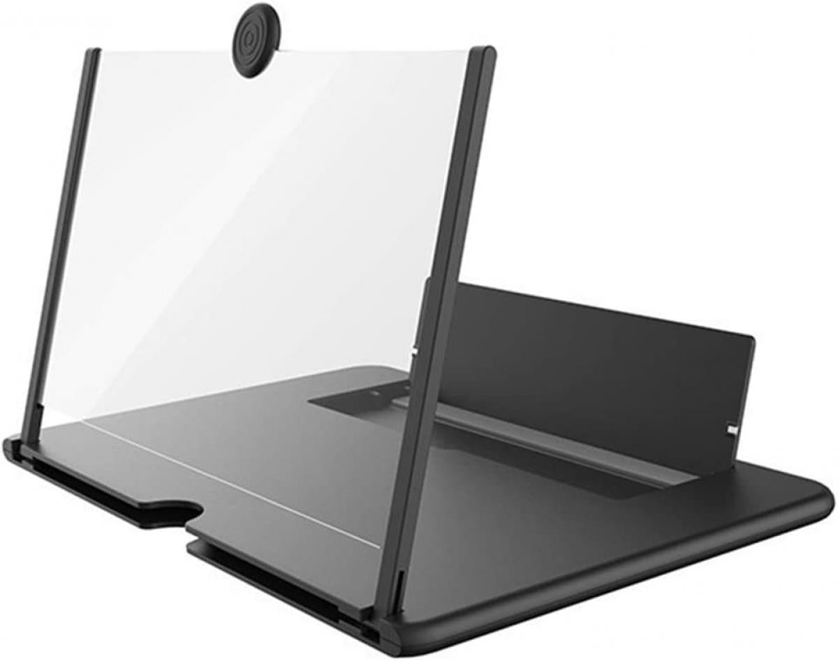 Lupa amplificadora de pantalla de móvil de 10 pulgadas color negro