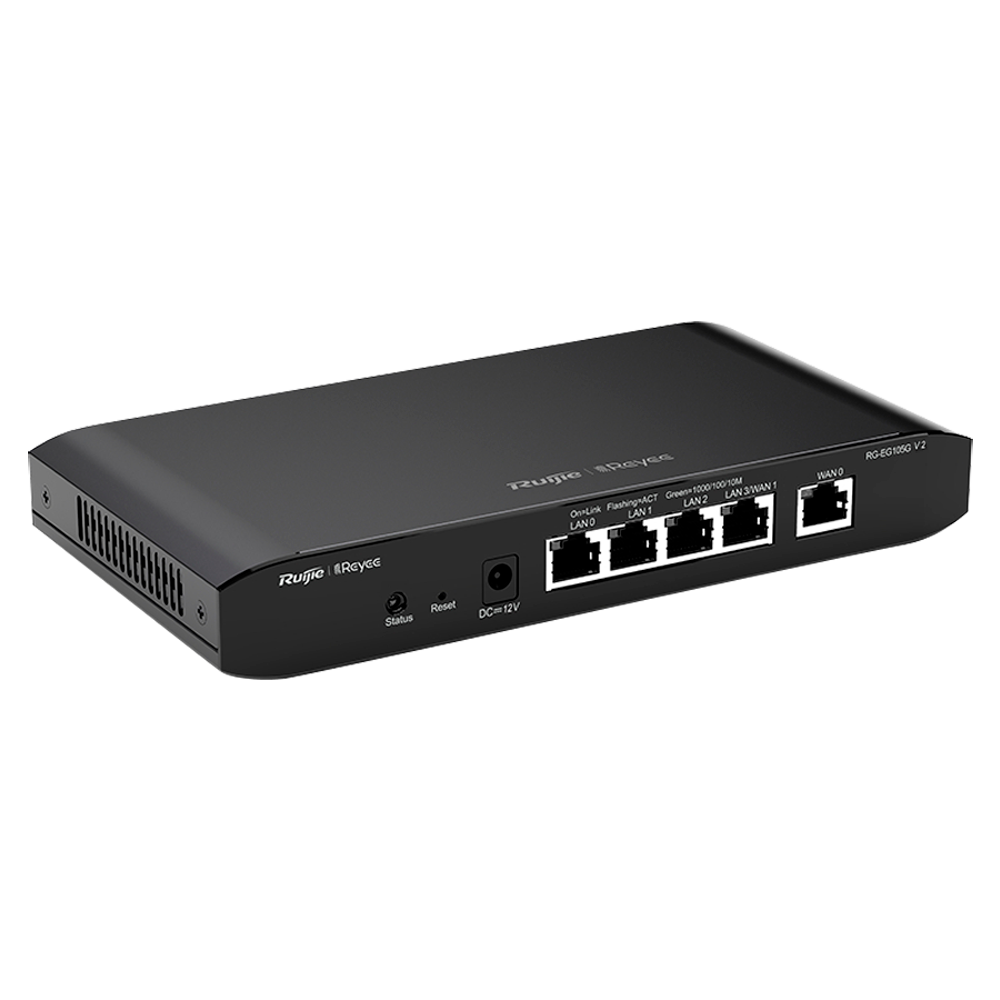 Controlador de router Reyee Cloud - 5 portas RJ45 10/100/1000 Mbps