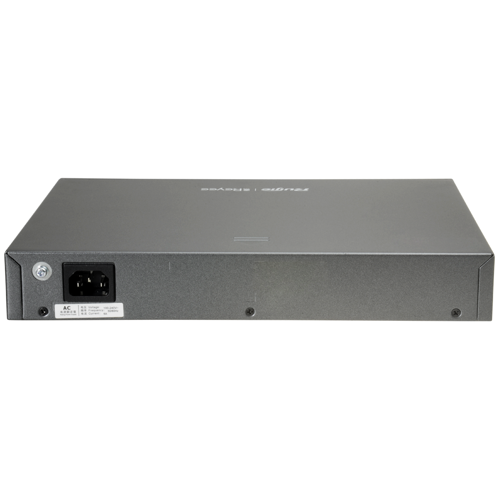 Switch PoE gerido na cloud Reyee L2 - 16 portas PoE 802.3af/at + 2 SFP 10/100/1000 Mbps