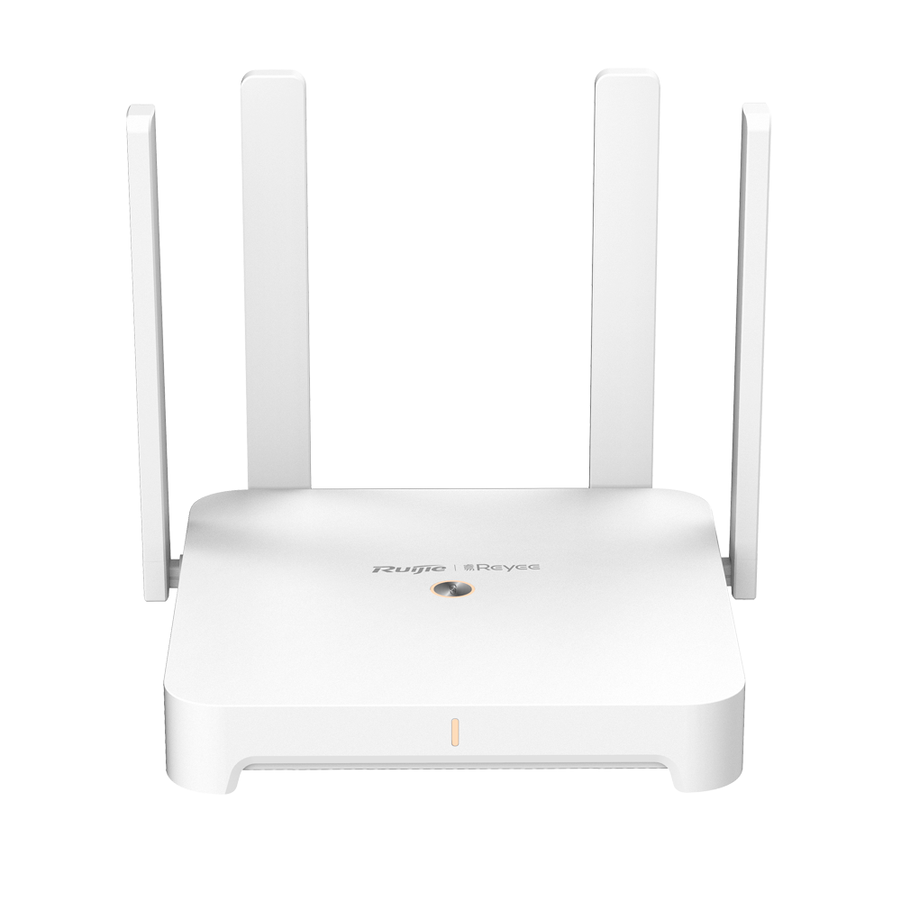 Reyee Gigabit Mesh Wi-Fi 6 AX1800 Router - 5 10/100/1000 Mbps RJ45 Ports with Remote Management via Cloud
