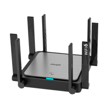 Router Mesh Gigabit Reyee Wi-Fi 6 AX3200 802.11AX Quad Stream nas bandas de 2,4 e 5 GHz.