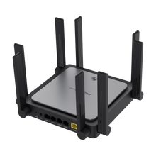 Router Mesh Gigabit Reyee Wi-Fi 6 AX3200 802.11AX Quad Stream nas bandas de 2,4 e 5 GHz.