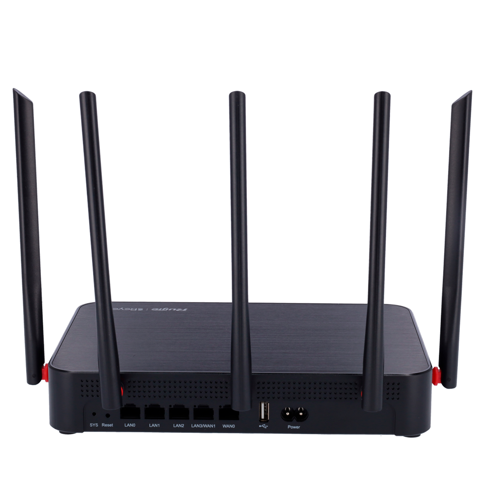 Reyee Wi Fi Router Cloud Controller 5 RJ45 Ports 10/100/1000Mbps and Up to 500Mbps Bandwidth