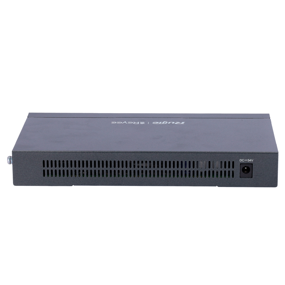 Controlador cloud para router PoE Reyee com 8 portas PoE+ RJ45 GE + 2 portas RJ45 GE e 10 portas RJ45 10/100/1000 Mbps