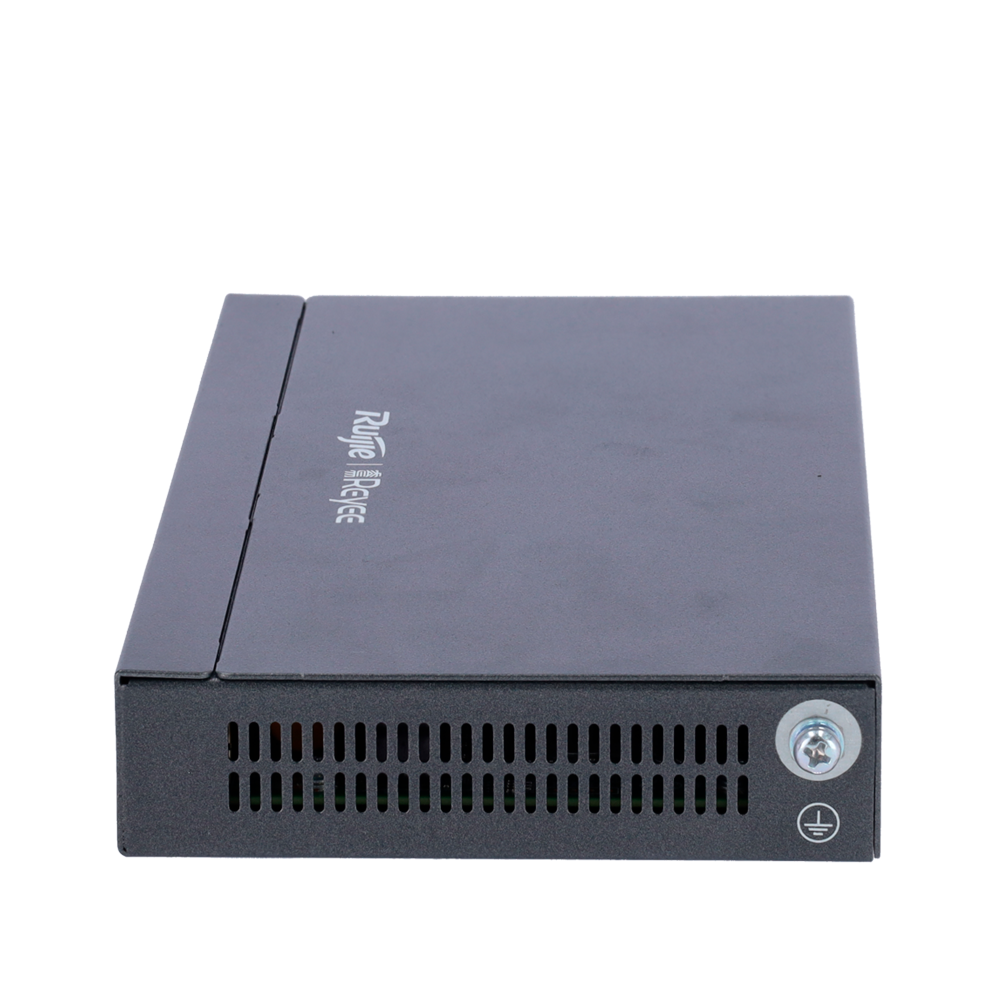 Controlador cloud para router PoE Reyee com 8 portas PoE+ RJ45 GE + 2 portas RJ45 GE e 10 portas RJ45 10/100/1000 Mbps