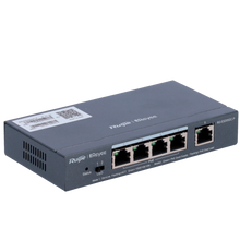 Reyee Switch PoE Cloud Gestionable 4 puertos PoE 802.3af/at + 1 Uplink RJ45