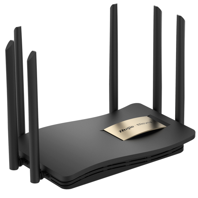 Reyee AC1300 Gigabit Mesh Wi-Fi 5 Router with 4 RJ45 Ports and Cloud Management