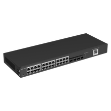 Reyee Switch Cloud Capa 2 de 24 puertos RJ45 Gigabit y 4 SFP Gigabit enrackable