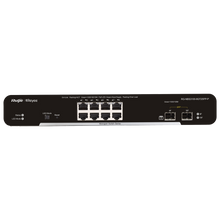 Reyee Switch PoE Cloud Capa 2 de 8 puertos PoE+ Gigabit+ 2 SFP Gigabit hasta un Máximo 125W