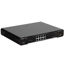 Reyee Switch PoE Cloud Capa 2 de 8 puertos PoE+ Gigabit+ 2 SFP Gigabit hasta un Máximo 125W