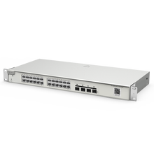 Reyee Switch Cloud Capa 2+  de 24 puertos RJ45 Gigabit y 4 puertos SFP+ de 10 Gbps enrackable