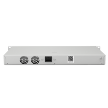 Switch Reyee Cloud Layer 2+ com 48 portas Gigabit RJ45 e 4 portas SFP+ de 10 Gbps para montagem em rack.