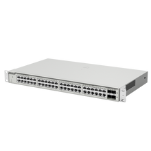 Switch cloud Reyee Layer 2+ com 48 portas Gigabit RJ45 e 4 portas Gigabit SFP (gerenciável L2+)