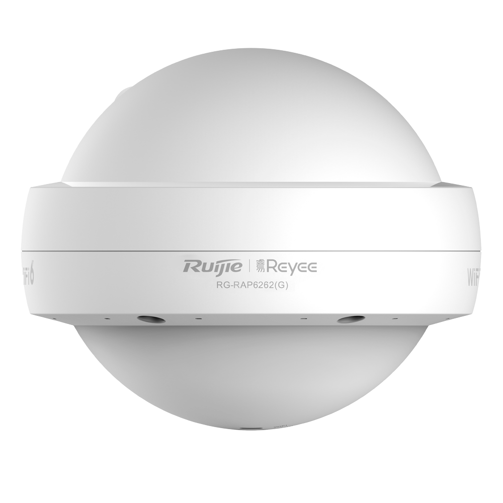 Ponto de acesso externo Reyee IP68 omnidirecional WiFi 6 com velocidade até 1775 Mbps