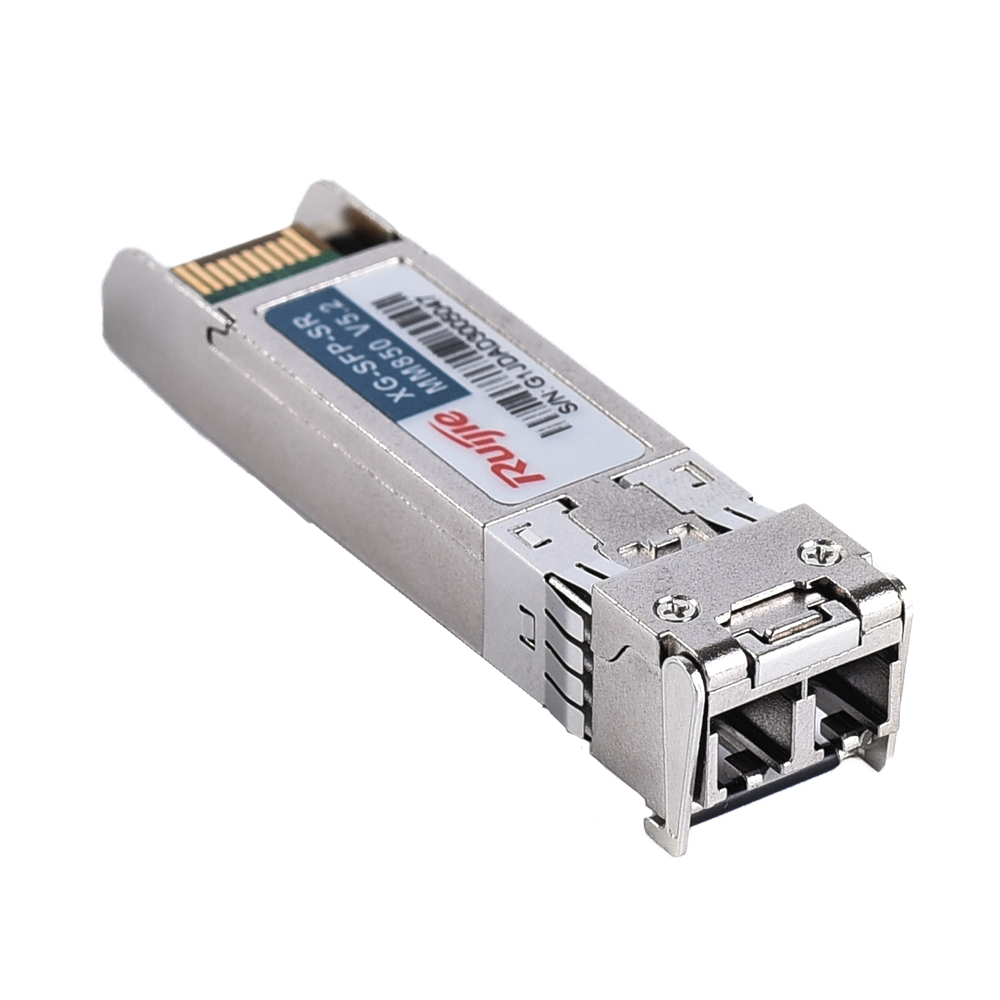 Ruijie Módulo transceptor SFP+  Longitud de Onda 850 nm para Fibra multimodo de 300m