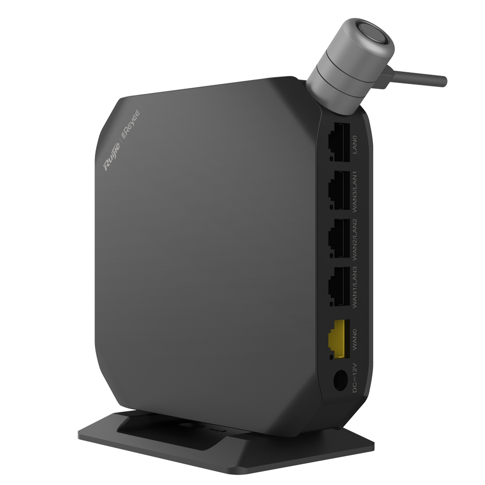 Router WiFi Reyee Cloud WiFi5 Controlador 2x2 com 4 portas Gigabit