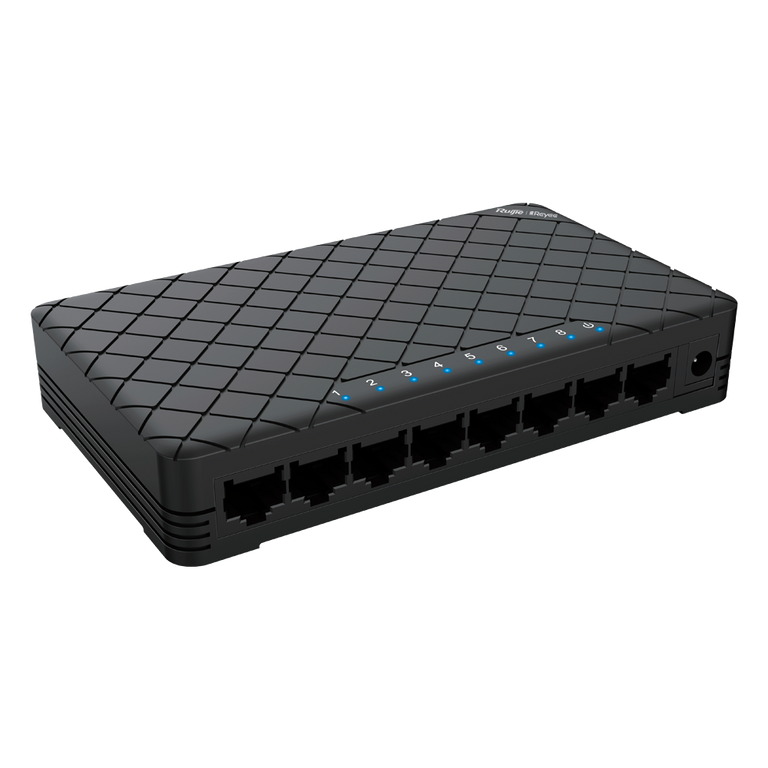 Reyee Switch Sobremesa de 8 puertos RJ45 giga con carcasa Plástico