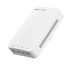 Ponto de acesso Wi-Fi 5 omnidirecional Reyee com 4 portas gigabit e velocidades até 1267 Mbps. 