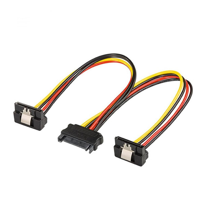 PC power cable 1 x SATA male to 2 x SATA female