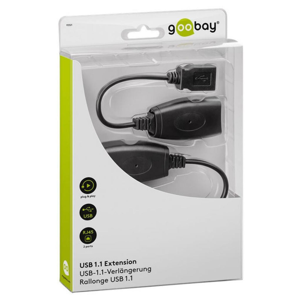 Adaptador de extensão USB até 40mA através de cabo UTP