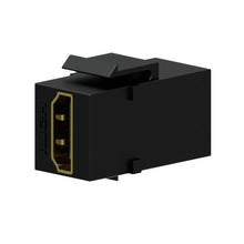 Adaptador Keystone HDMI Fêmea para Fêmea, Preto