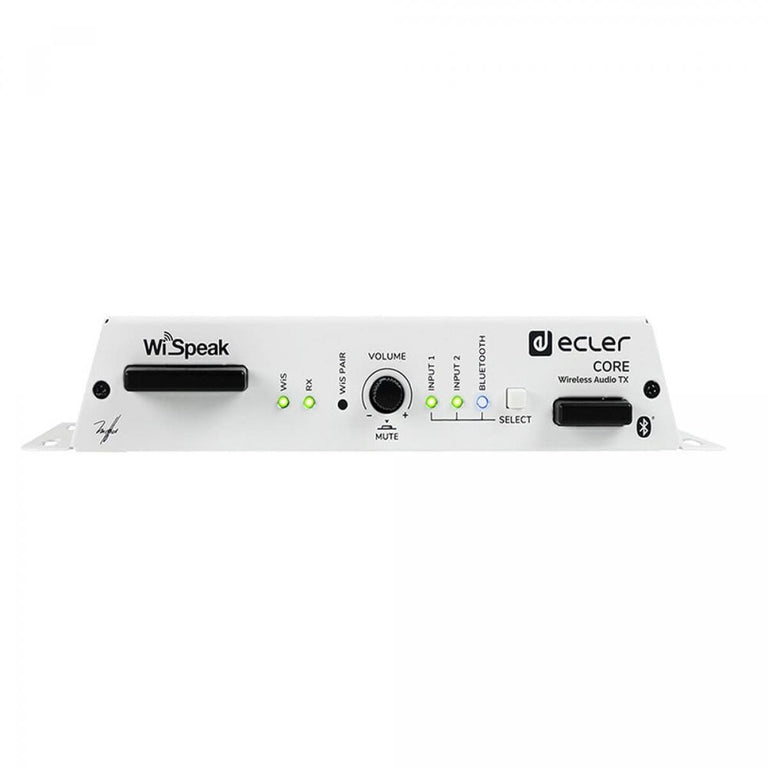 Sistema de transmissor sem fios e unidade principal Ecler Wispeak Core