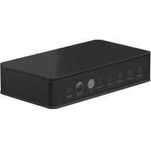 Comutador manual HDMI™ 4 para 1, resolução 4K a 60 Hz, preto