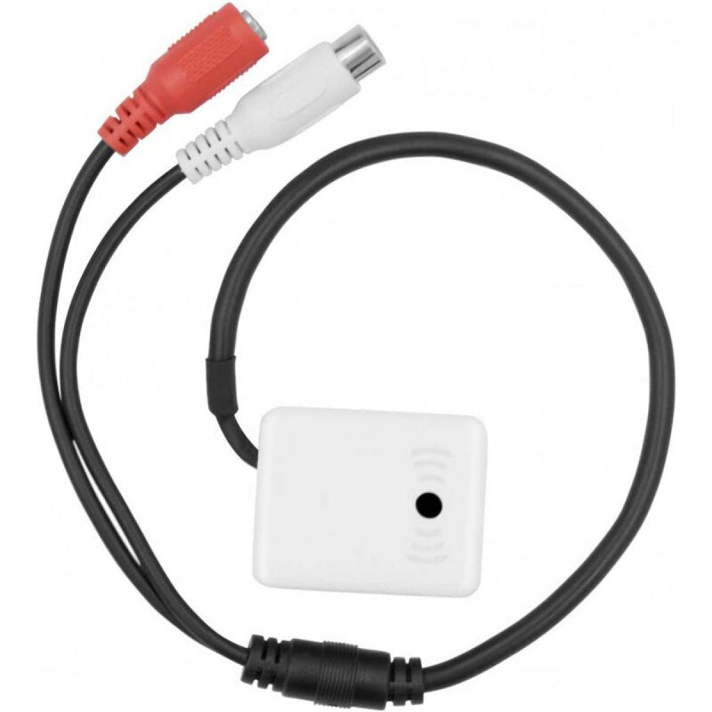 Microfone para CCTV com potenciómetro