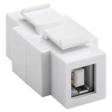 Módulo Keystone USB 2.0, equipado para instalação bidirecional USB A - USB B.