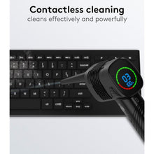 Soprador de ar elétrico | 3 velocidades | 5 bicos | Para limpeza sem contacto de acessórios de computador e utensílios domésticos