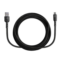 OctoCable - Cabo Micro USB 2.0 para USB Tipo-A 2.0 com revestimento em nylon entrançado 