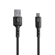 OctoCable - Cabo Micro USB 2.0 para USB Tipo-A 2.0 com revestimento em nylon entrançado 