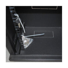 Mini Rack 10" 7U wall mounted cabinet with 270mm depth and removable sides | Dimensions H (416mm) x W (350mm) x D (270mm) 
