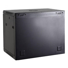 Suporte de parede de 19" 6U | Capacidade de carga de 60 kg | Inclui ventilador, prateleira e régua de alimentação com 6 tomadas 