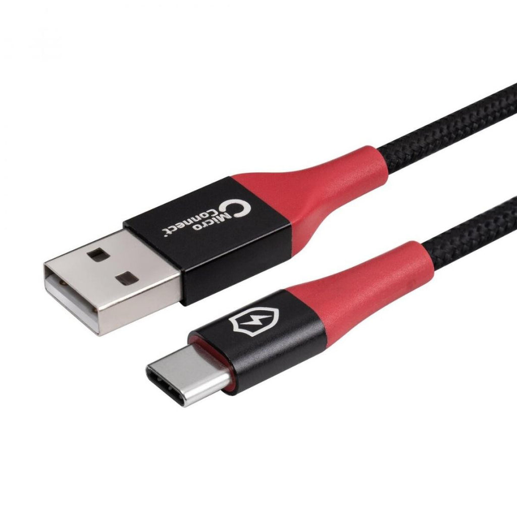Cabo MicroConnect Safe Charge USB-A para USB-C com bloqueio de dados, 1,5 m | 5 V a 3 A | 15 W 