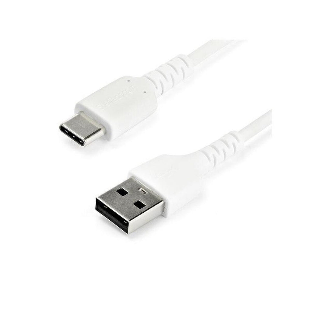Cabo USB (Tipo A) para USB 2.0 (Tipo C) 1m | 480Mbps | Branco