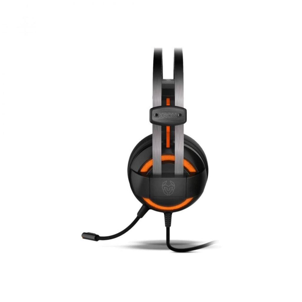 Auricular gaming USB virtual Krom Kode 7.1 | 180 cm | Preto